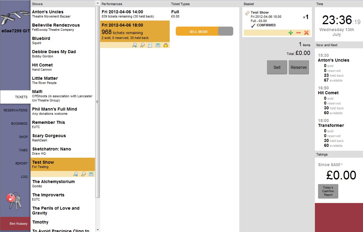 eXtensible Ticketing System (XTS)